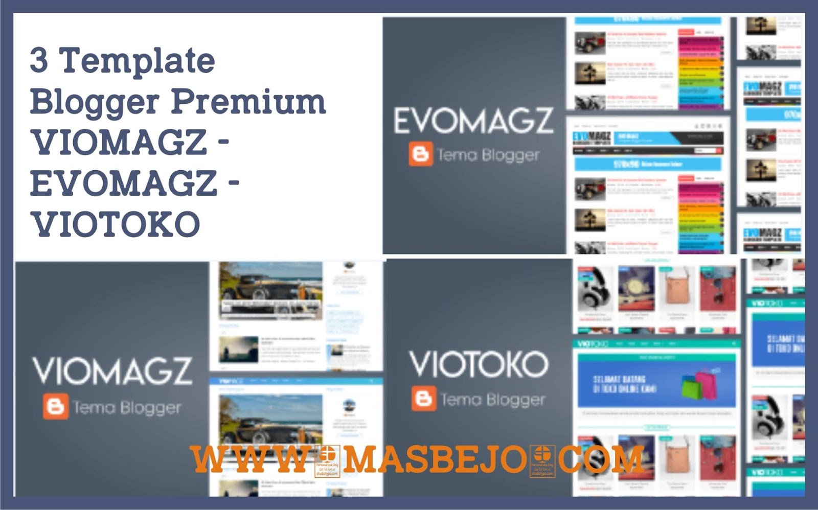 Bisnis Template Blogger Premium