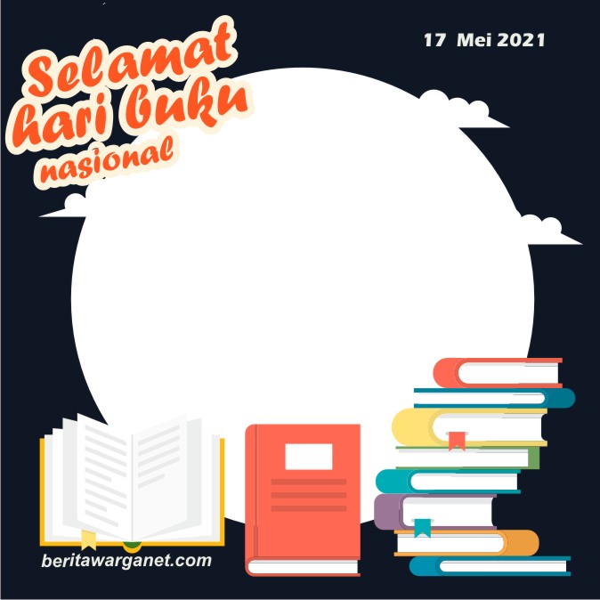 Link Download Twibbon Hari Buku Nasional 2021 