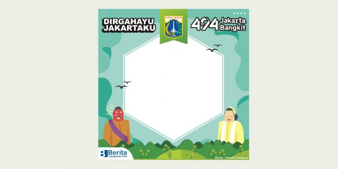 twibbon HUT DKI Jakarta 2021