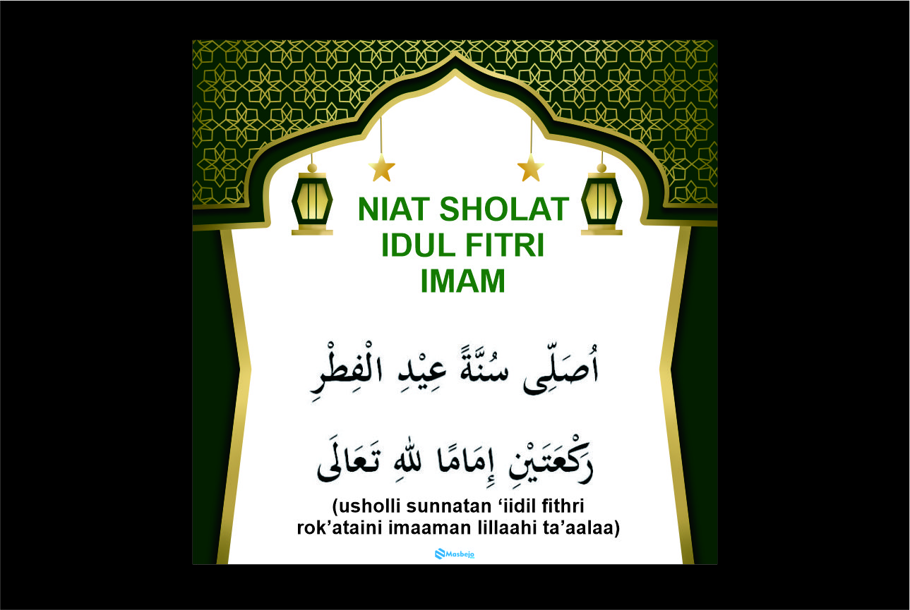 Bacaan Niat Sholat Idul Fitri - masbejo.com