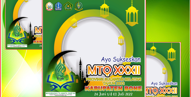 Link Twibbon MTQ Tingkat Provinsi Sulawesi Selatan Kabupaten Bone ke-32 Tahun 2022