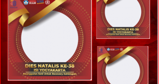 Twibbon Keren Dies Natalis ISI Yogyakarta Ke-38 Tahun 2022