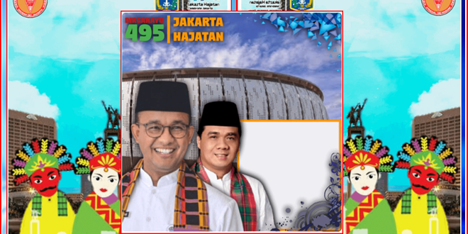 Ragam Desain Twibbon Keren HUT DKI Jakarta ke-495 Tahun 2022