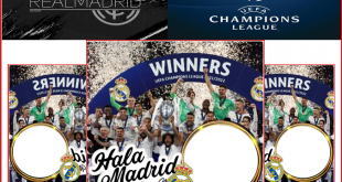 Link Twibbon Keren Real Madrid Jawara Liga Champions ke-14 Tahun 2021/2022