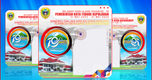 Link Twibbon HUT Kota Tidore Kepulauan ke-19 Tahun 2022