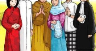 6 agama di Indonesia