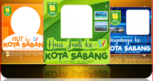 Bingkai Foto Hari Jadi ke-57 Kota Sabang Tahun 2022