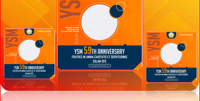 Bingkai Foto HUT Yayaysan Setia Medan ke- 59 Tahun 2022