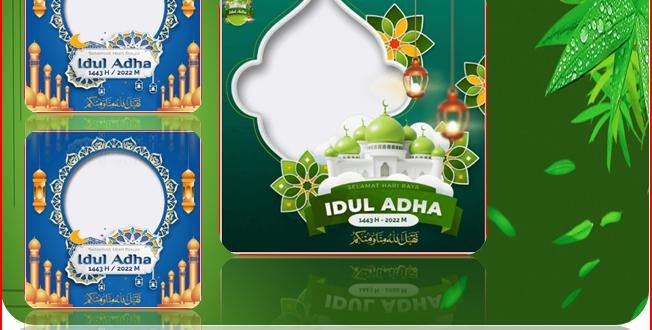Download Gratis Twibbon Hari Raya Idul Adha 1443 H