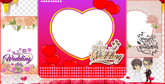 Link Twibbon Happy Wedding dengan Desain Cakep