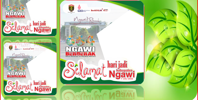 5+ Link Twibbon Dirgahayu Kabupaten Ngawi ke- 664 Tahun 2022