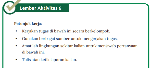 Lembar Aktivitas 6