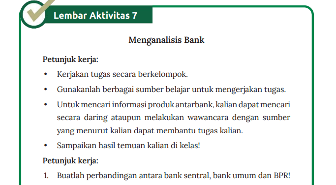 Lembar Aktivitas 7