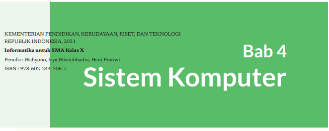 Sistem Komputer Terdiri Atas Beberapa Bagian? Sebutkan!